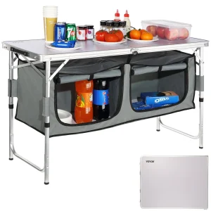 Camping Kitchen Table Quick Set-up